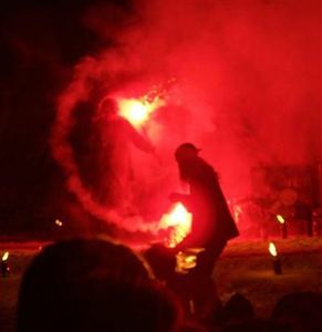 Le 31 décembre enflammé