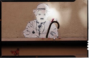 celine mur de chaplin